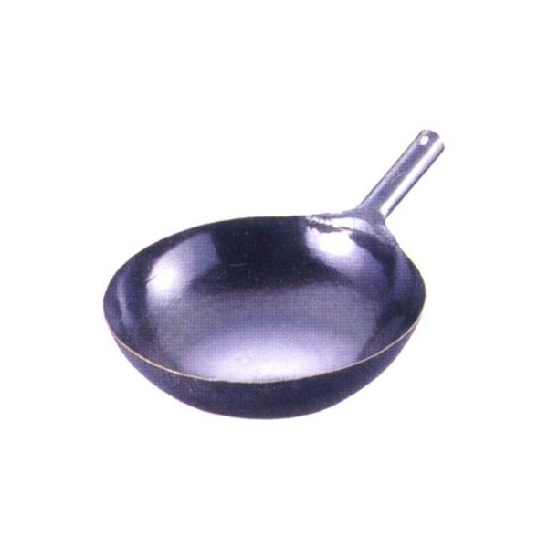 中華鍋 山田工業所 鉄 打出片手中華鍋45cm（板厚1.2mm） 1-0426