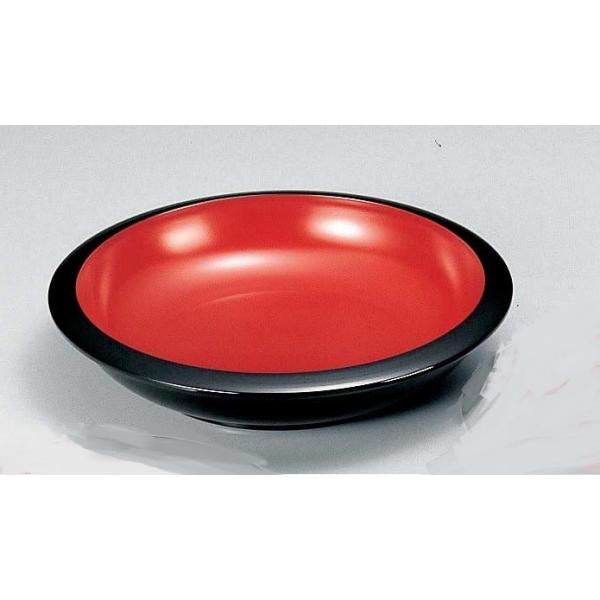 北市漆器 KZ2174 14.0 (径41.5×10.8cm) そばこね鉢銀朱