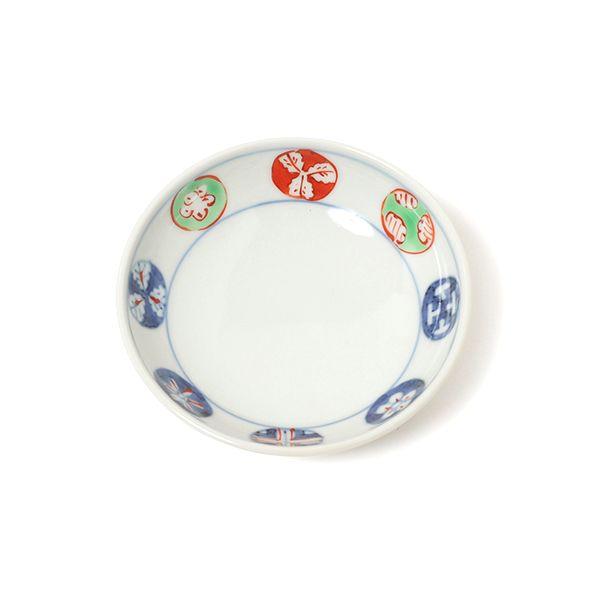 染錦丸紋3 5寸丸小皿 福珠窯 有田焼窯元 Marumon F 福珠窯ファクトリーショップ 通販 Yahoo ショッピング