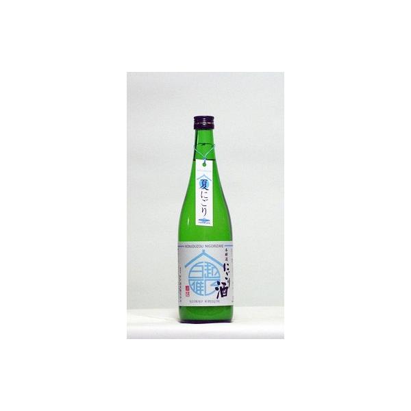 越乃白雁　本醸造　夏にごり　720ml　（日本酒/新潟の地酒/中川酒造）