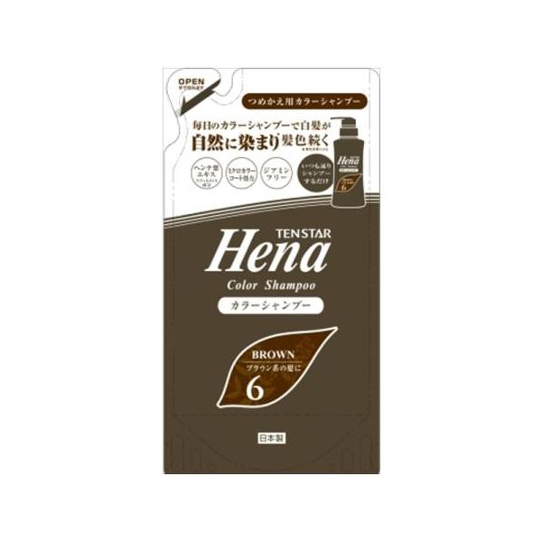 テンスター カラーシャンプー ダークブラウン(詰替用) 260ml　シャンプー　白髪　ヘアカラー