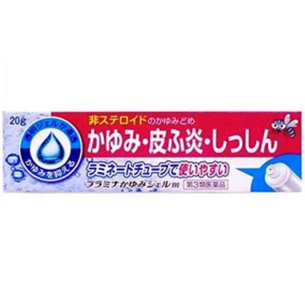 【第3類医薬品】プラミナ　かゆみジェルｍ　20g 塗り薬 かゆみ 虫刺され 湿疹 あせも
