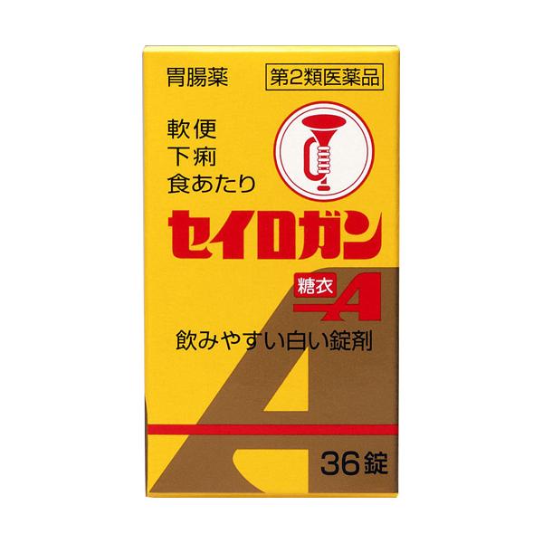 他サイト： 【第2類医薬品】　大幸薬品セイロガン糖衣A 　36錠 大幸薬品　軟便 下痢 食あたりに　飲みやすい糖衣錠　正露丸の商品画像