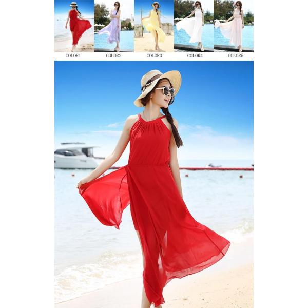 レディース 夏 リゾートワンピ マキシ リゾートワンピ ハワイ リゾートワンピ サマードレス リゾートワンピース リゾートワンピース ハワイ シフォン 無地 Buyee Buyee Japanese Proxy Service Buy From Japan Bot Online