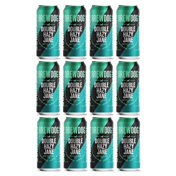 ビール beer ブリュードッグ ダブルヘイジージェーン ニューイングランド IPA 缶 440ml × 12本(1ケース) 送料無料 / 輸入ビール 5% スコットランド お中元 爆買