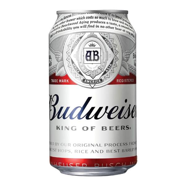 アンハイザー・ブッシュ・インベブ ビール beer バドワイザー 缶 330ml