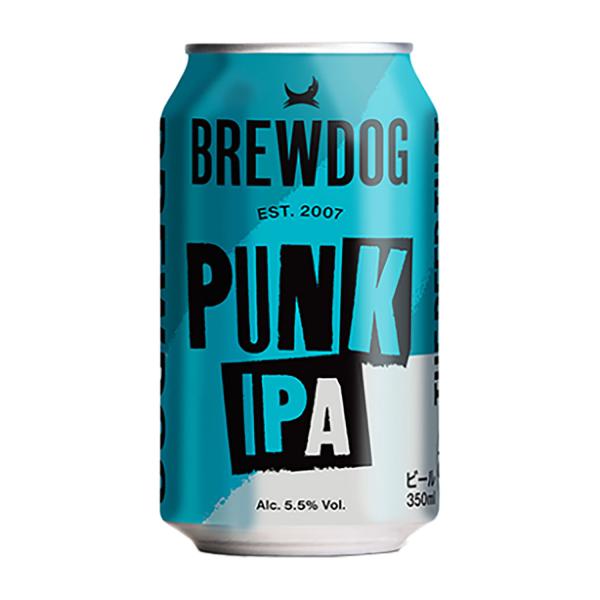 輸入ビール ブリュードッグ パンクIPA 缶 350ml × 24本 (1ケース) 送料無料(一部地域別途料金) / 輸入ビール イギリス 敬老の日 お歳暮
