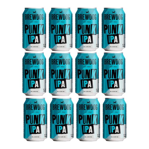 輸入ビール ブリュードッグ パンクIPA 缶 350ml × 12本 / 輸入ビール イギリス 敬老の日 お歳暮