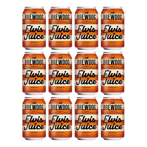 ビール ブリュードッグ エルビスジュース 缶 350ml × 12本 / 日本 発泡酒 beer 敬老の日 お歳暮