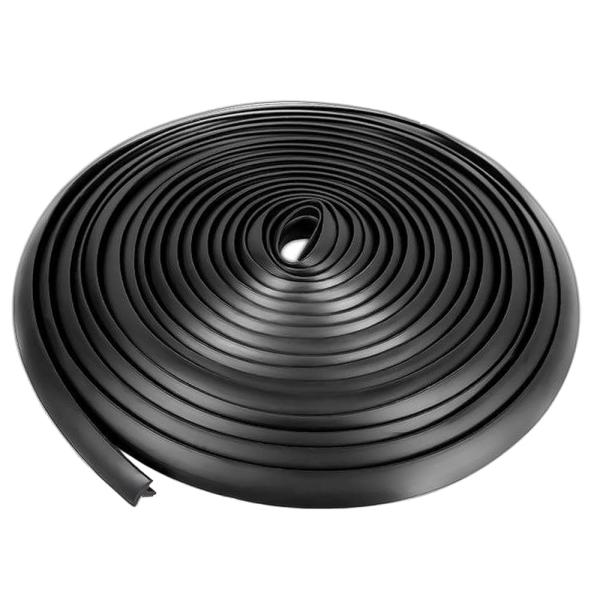 製品：5M車用モール 材質：PVCゴム サイズ：5x7mm 全長：5m ※隙間に合わせて自由にカットできます。自動車のバンパー、フェンダーフレア、サイドスカート、ヘッドライトの隙間埋めに幅広い使用されています。ご注意: 購入する前に製品のサ...