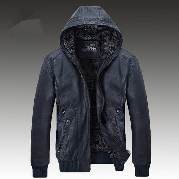 ライダース パーカー フード付き ライダースジャケット フェイクレザー メンズpuレザーパーカー アウターコート ブルゾン 革ジャン 17秋冬新作 Fukumiru1010e 1638 Ciwataunヤフーショップ 通販 Yahoo ショッピング