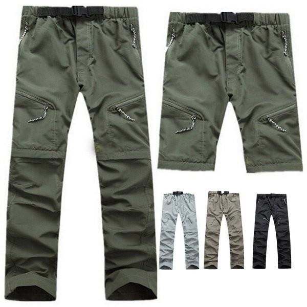 アウトドアウェア 登山パンツ メンズ トレッキング コンバーチブル パンツ ロング ズボン ショートパンツ ウエストゴム 通気 速乾 春秋夏用 Fukumiru1010h 3716 Ciwataunヤフーショップ 通販 Yahoo ショッピング