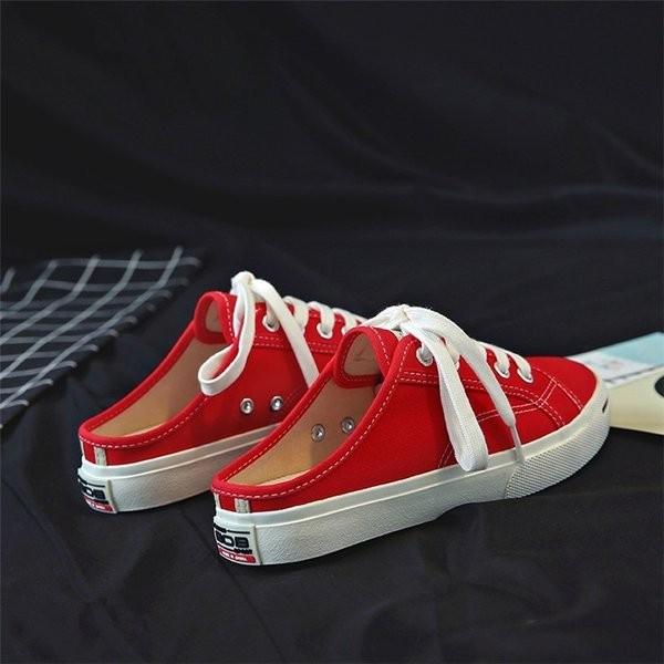 かかとなし スニーカー サンダル レディース ヒール 履きやすい 婦人靴 サボ 白 サンダルスニーカー キャンバス クロッグサンダル軽い Buyee Buyee 提供一站式最全面最专业现地yahoo Japan拍卖代bid代拍代购服务 Bot Online