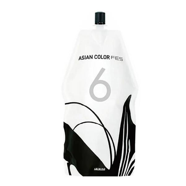 エノグ　アジアンカラー　カラー剤まとめ売り アジアンカラー アリミノ フェス オキシ 6％ 第2剤 1200g ヘアカラー