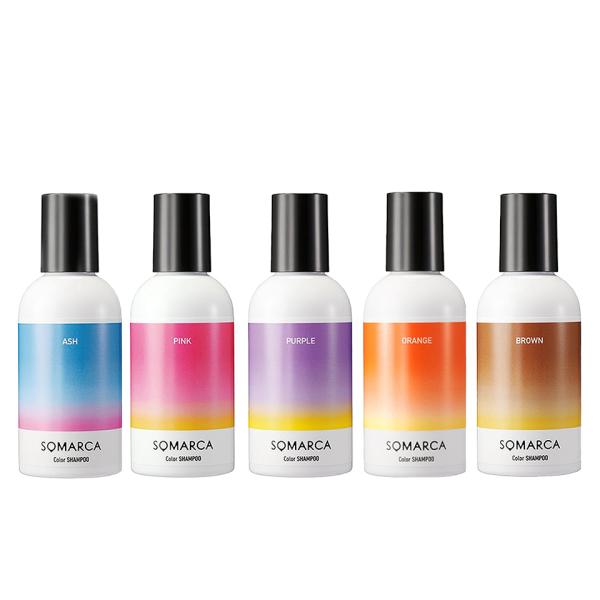 ホーユー ソマルカ カラーシャンプー 150ml 【パープル・アッシュ・ピンク・ブラウン・オレンジ】選択式 カラー シャンプー