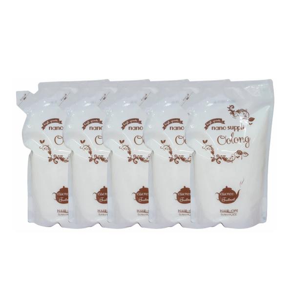 5点セット サニープレイス ナノサプリ エッセンス トリートメント ウーロン 800mL 詰め替え