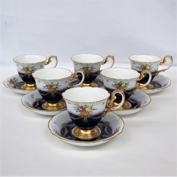 専用　6枚セット 大倉陶園 大倉陶園 エンプレスローズ カップ/ソーサー 6客 計12点 y184-1221881t