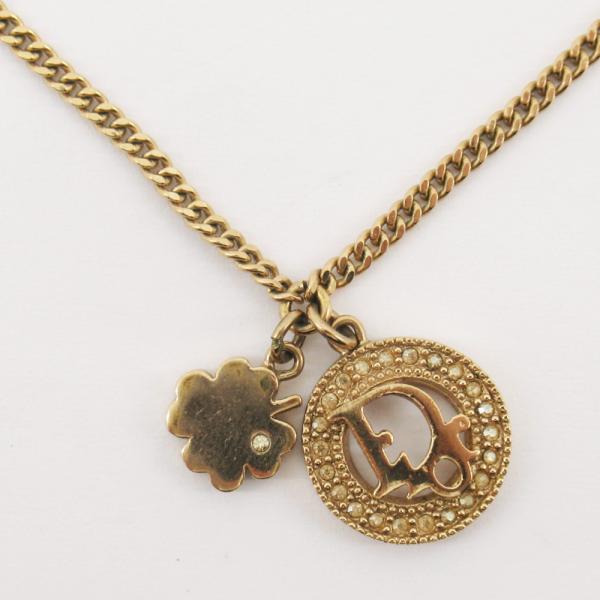 Christian Dior クリスチャンディオール ネックレス クローバー