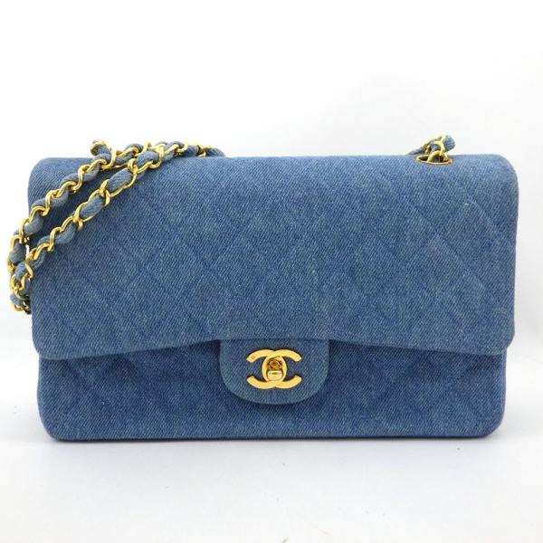 Chanel デニム　マトラッセ　2way ショルダーバッグ　ハンドバッグ fukuoh_1648652