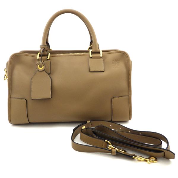 LOEWE アマソナ36 ハンドバッグ マルチカラー ベージュ LOEWE ロエベ バッグ レディース ブランド ハンドバッグ レザー