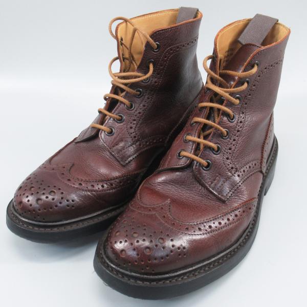 良品✨トリッカーズ　カントリーブーツ　ウィングチップ　26cm モールトン fukuoh_2104172