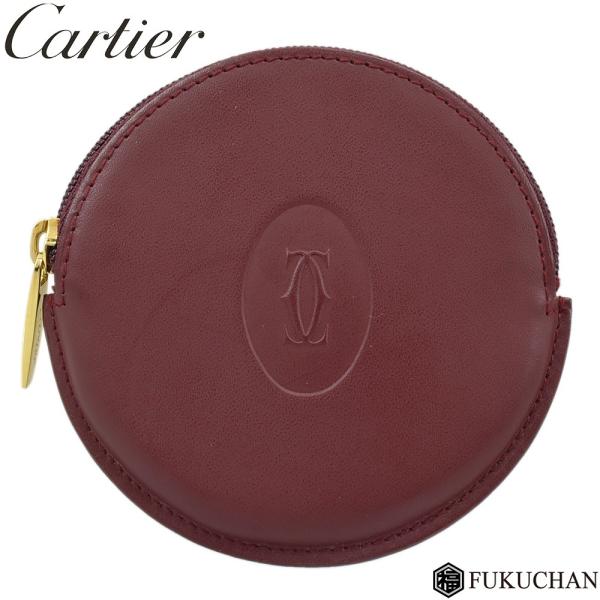 Cartier（カルティエ） マストライン ラウンド コインケース/小銭入れ