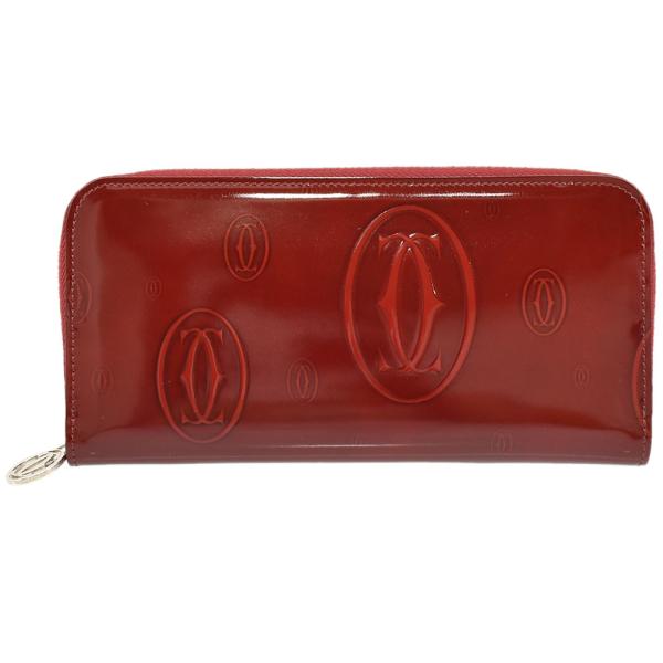 Cartier（カルティエ） 長財布 ハッピーバースデー ラウンドファスナー