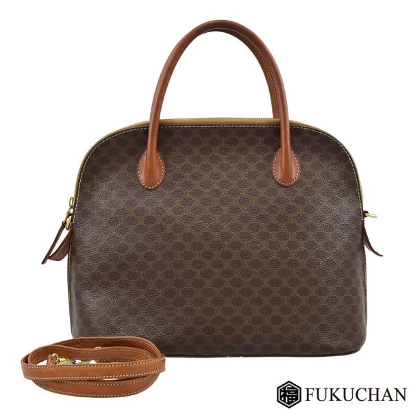 【良品】CELINE セリーヌ 2way ハンドバッグ トリオンフ マカダム 良品】CELINE セリーヌ 2way ハンドバッグ トリオンフ マカダム