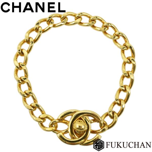 CHANEL ルーペ　ゴールド　ブレスレット CHANEL シャネル ブレスレット ゴールド ココマーク ターン