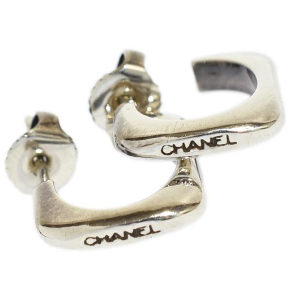 CHANEL シャネル ピアス スクエア 925 SV シルバー フープ fukuoh_ch01gt-590129