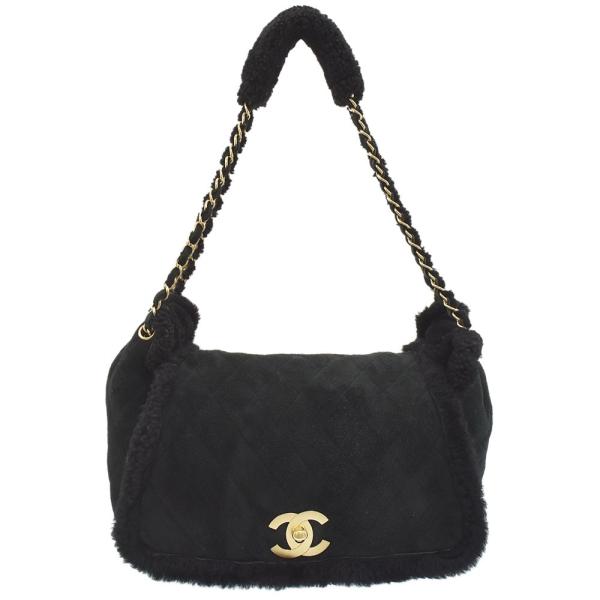 CHANEL シャネル　ムートン　チェーン　バッグ CHANEL（シャネル） ムートン チェーンショルダーバッグ 秋冬バッグ