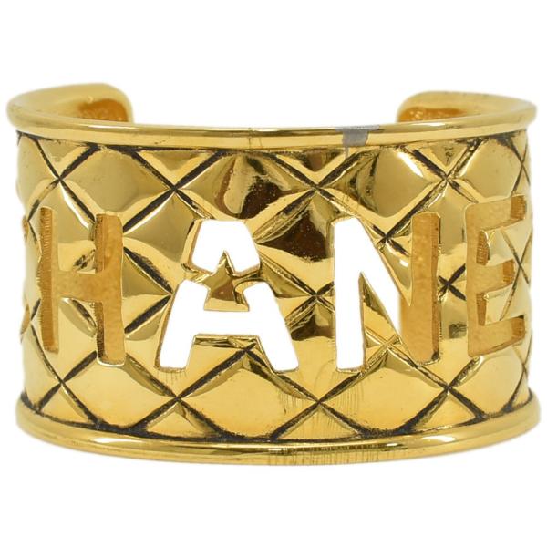 CHANEL（シャネル） マトラッセ ロゴ バングル ヴィンテージ