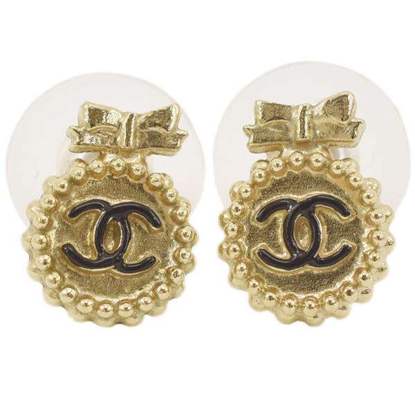 CHANEL リボンピアス ココマーク 片耳 ジャンク品 CHANEL リボンピアス ココマーク 片耳 ジャンク品