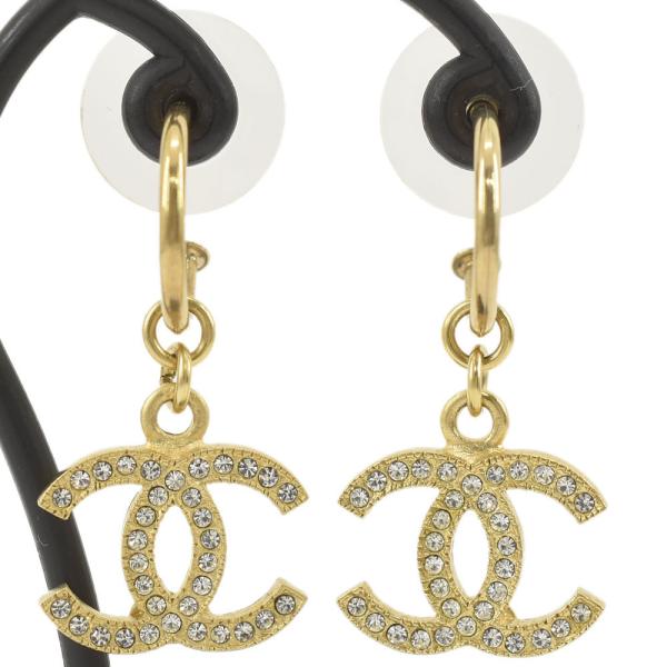 CHANEL シャネル ピアス フープ スイング アクセサリー 09A GP