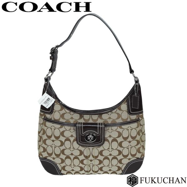 COACH/コーチ ハンプトンズ シグネチャー ワンショルダーバッグ F13971
