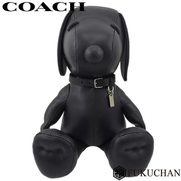 COACH コーチ PEANUTS (ピーナッツ)コラボ レザー スヌーピー ドール