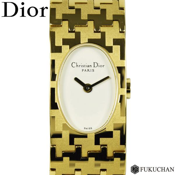 Dior/ディオール ミスディオール レディース 腕時計 ゴールド×ホワイト
