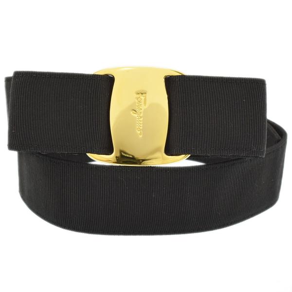 フェラガモ Salvatore Ferragamo ベルト ヴァラ リボン ウエストベルト