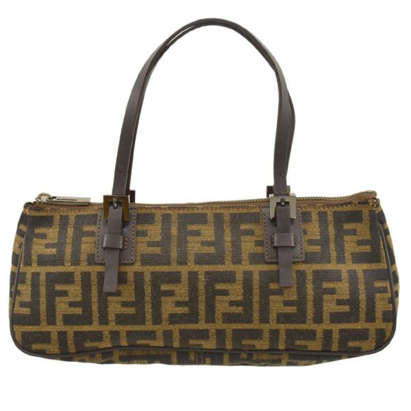 未使用 ヴィンテージ FENDI フェンディ ハンドバッグ ミニバッグ ズッカ柄-