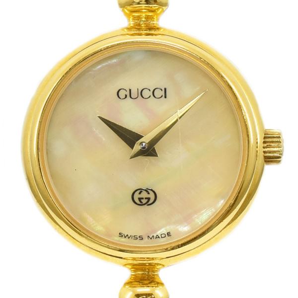 世界の Gucci - 美品 GUCCI 2700L ワイヤー シェル文字盤 レディース 腕時計 - www.proviasnac.gob.pe