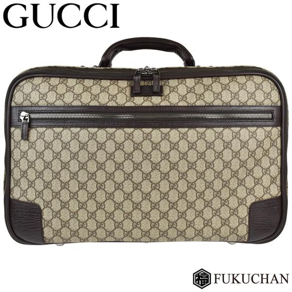 GG GUCCI/グッチ GG シェリーライン スーツケース/旅行バッグ PVC