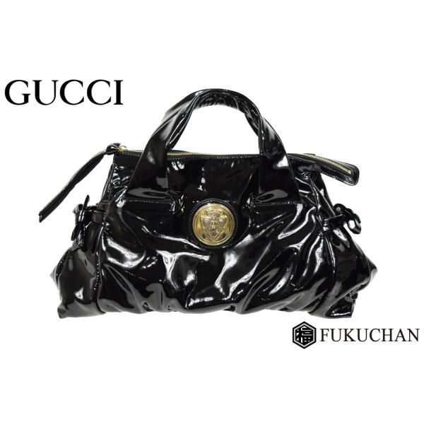 GUCCI/グッチ ヒステリア ハンドバッグ197020中古≪送料無料