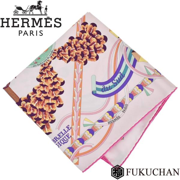HERMES HERMES/エルメス カレ90/大判スカーフ LOMBRELLE MAGIQUE