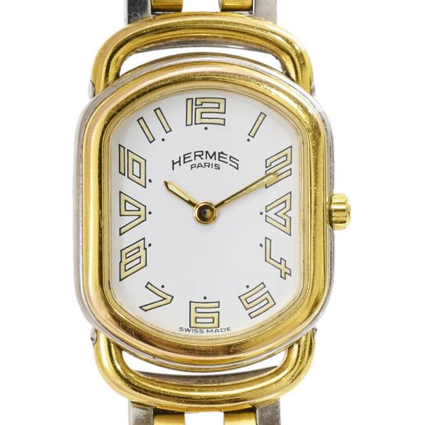 HERMES（エルメス） ラリー 白文字盤 レディースウォッチ ヴィンテージ