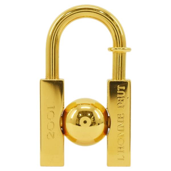 HERMES エルメス Hカデナ 地球モチーフ チャーム 2001年限定