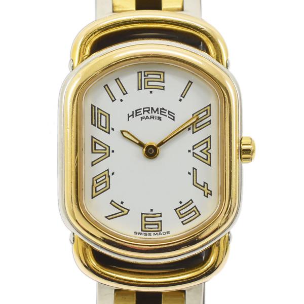 HERMES ラリー　腕時計クォーツ　ゴールド/シルバー　ヴィンテージ ヴィンテージウォッチ】エルメス ラリー！ - チックタック