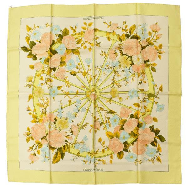 HERMES/エルメス カレ90 ロマンティック スカーフ i_052 HERMES/エルメス カレ90 ロマンティック スカーフ i_052 HERMES