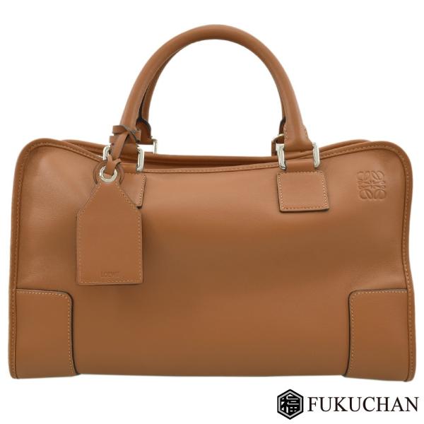 ロエベ　アマソナ36 LOEWE ロエベ アマソナ36 クロコダイル ボルドー ハンドバッグ