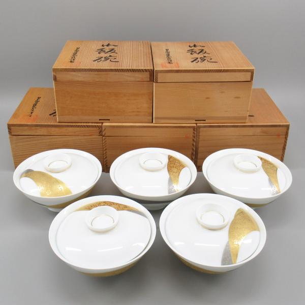 ノリタケ 日本航空 ダイヤモンドコレクション 金閣銀閣 小飯椀 ノリタケ 日本航空 ダイヤモンドコレクション 金閣銀閣 小飯椀