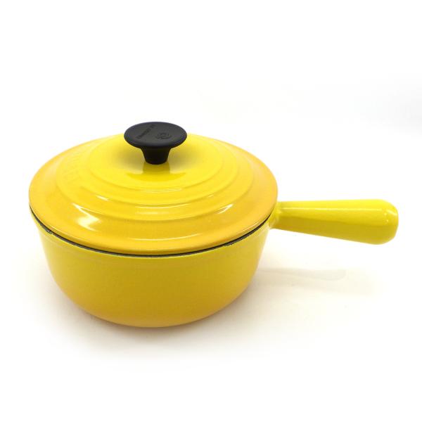 ルクルーゼ ソースパン 18cm ディジョンイエロー ル・クルーゼ ソースパン 18cm 片手鍋 ディジョンイエロー 食器